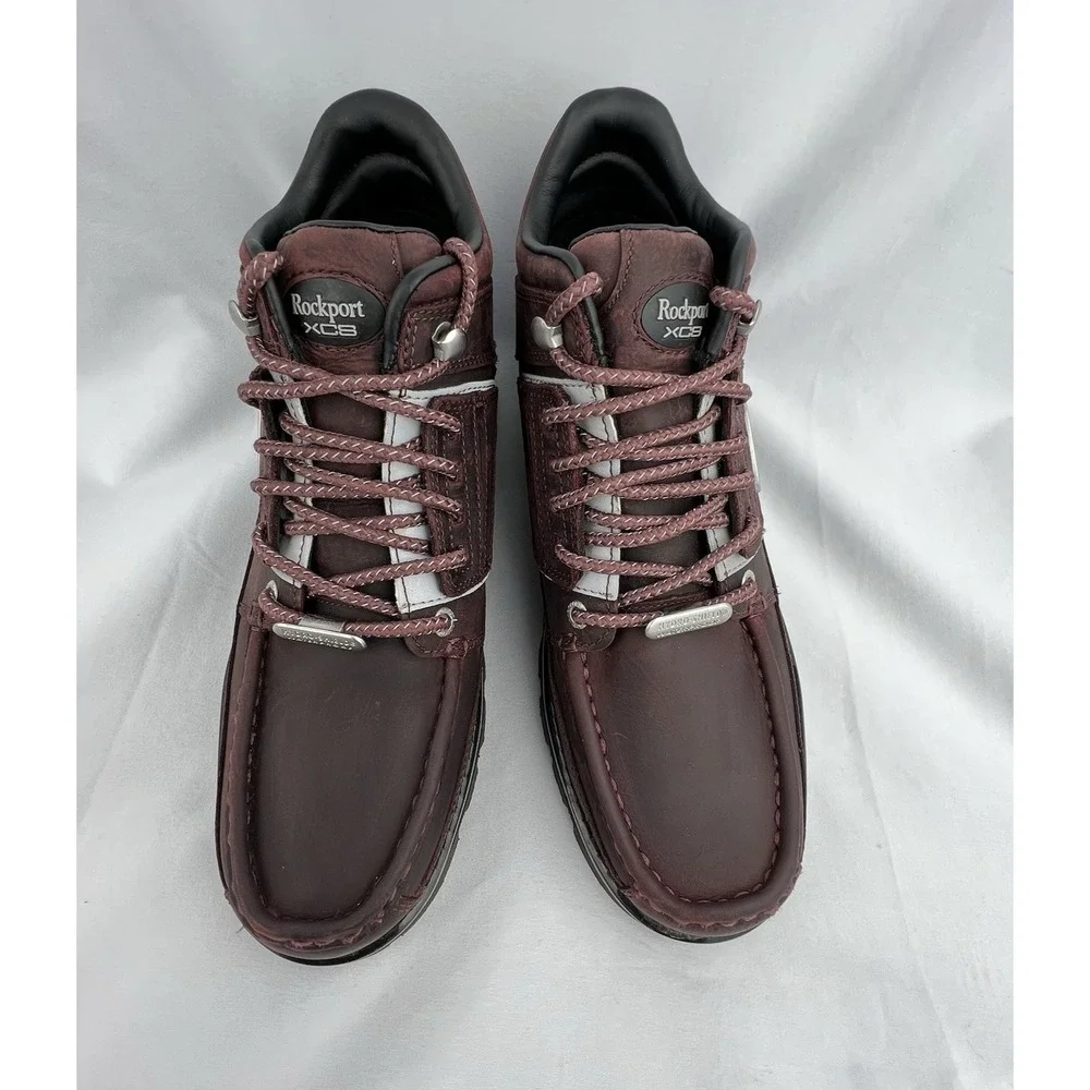 Rockport XCS Umbwe II Burgundy Waterproof Mweka Casual Dress Boots Men Sz 8